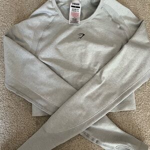 Gymshark Gray Athletic Top